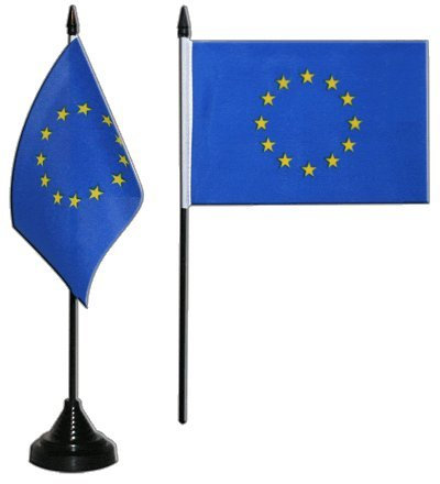 Digni® Drapeau de Table Union européenne UE, Mini Drapeau - 10 x 15 cm