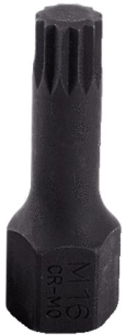 KS Tools 515.1164 1/2 DUODRIVE Spezial-Kraft-Bit-Stecknuss XZN, M16,78mm lang