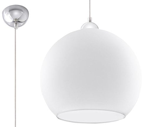 Sollux Lighting BALL Pendelleuchte Weiß