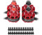 RC Drone Brushless Motor, 4 Pcs DX2306 2400KV 2-4 S CW CCW Metall Motor für X210 X220 250 Drone
