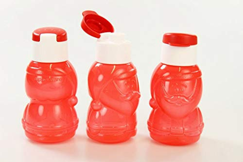 TUPPERWARE Kinder 350 ml rot Nikolaus EcoEasy Trinkflasche Eco Ökoflasche (3)