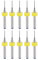 sourcing map PCB Drill Bits 0.7mm Tungsten Carbide Rotary Tool Jewelry CNC Engraving Print Circuit Board Micro Drill Bits 1/8 Inch Shank 10 Pcs