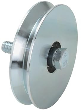Metalideal Galet Portail Coulissant Gorge V Ø 100 mm Charge 230 kg