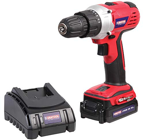DURATOOL D03210 18V 1.5Ah Li-Ion Cordless Drill Driver