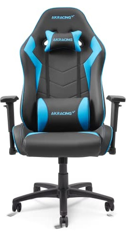 AKRacing Core Series SX Wide Chaise de Jeu, Tissu, Bleu, Medium