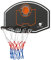 NEXT SPORTS Basketballkorb-Rückwand-Set für den Innen- und Außenbereich