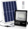 Aigostar - Foco proyector LED solar con mando a distancia，100W，6500K luz blanca.Resistente al agua IP66.Perfectos para interior y exterior jardín，patios，caminos o garajes，Longitud de cable 2M.