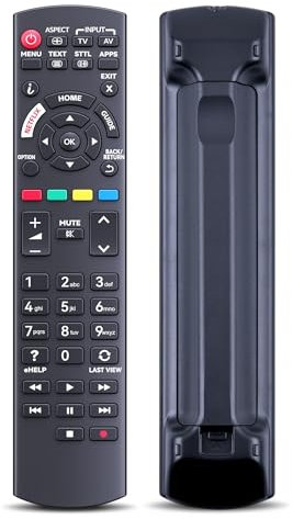GOUYESHO NUOVO N2QAYB001109 Telecomando di ricambio adatto per Panasonic Viera TV N2QAYB001108 TX-24ES500B TX-24ES500E TX-24ES513E TX-32ES400B TX-32ES403E TX-32ESW404 TX-32ES504 0E