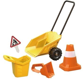 Sandspielzeug Set Baustelle mit Karre 5 Teile
