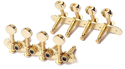 4 Right 4 Left Durable Iron Mandolin Guitar Instruments Tuning Keys Pegs Set Guitar Knobs Tuning Keys