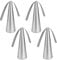 Fliegenwedler Fliegen Fliegenabwehr, Fliegenvertreiber Ventilator, Tragbarer Mückenschutz Fliegenabwehr Tischventilator (4 pcs - silver)