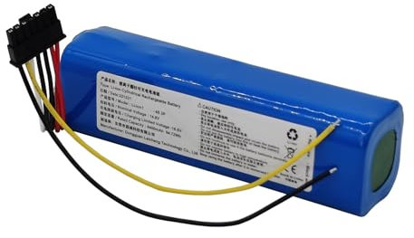 KAFTKO Batería De Aspiradora, Repuesto De Batería Recargable De Iones De Litio For Barredora. Compatible con Conga 5090 6090 5490. (Color : 6400mAh)