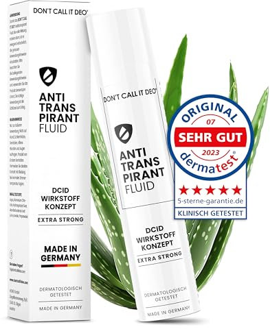 DON'T CALL IT DEO Antitranspirant gegen starkes Schwitzen & Geruch – 5-Tage-Schutz, Fluid 50 ml – extra starke Deo-Alternative für Damen & Herren – 3er Pack