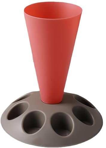 Piping Bag Stand, 8 Nozzle Holder & Pastry Bag Organizer for Baking, Cake Decorating, and Icing – Stable, Space-Saving, Easy to Clean, Perfect for Home and Professional Use