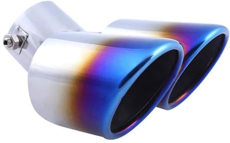 Auspuff Schalldämpfer Endrohr Für Opel Für Meriva 2006-2014 1 Stücke Auto Auspuffrohr Schalldämpfer Endrohr Schalldämpfer Spitze Auto Hinten Schwanz Kehle Auto Zubehör Auto-Auspuffrohr(1PCS-Style-H)