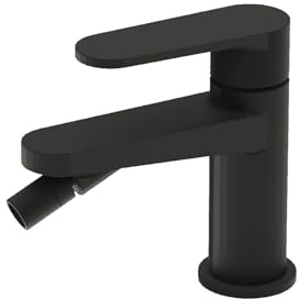 Lavita Cetus Bidet-Armatur in matt Schwarz Messing Bidet Handbrause Hochwertige Badezimmerausstattung für Komfort und Hygiene Warmes und Kaltes Wasser Elegantes Design