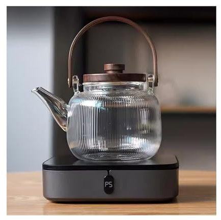 Teekanne für losen Tee Automatische Abschaltung des Wassers auf dem elektrischen Keramikherd, Teekocher, kleiner intelligenter Gesundheitserhaltung, kochendes Wasser, Glas-Teekanne, elektrischer Teeko