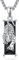 KATHLU Tiger Halskette für Frauen Männer 925 Sterling Silber Tier Halskette Schwarz Crytal Cool Halskette für Männer Frauen Tiger Geschenke