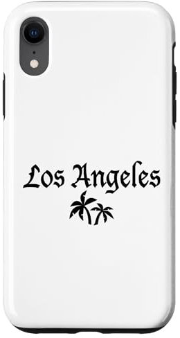 Hülle für iPhone XR Los Angeles Palmen LA California