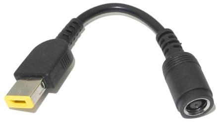 Panlouting USB auf 7,9 * 5,5mm Ladeadapter | Slim Tip Konverter USB-C 5-20V 100W | PD Schnellladung | Für Ideapad Yoga ThinkPad Edge