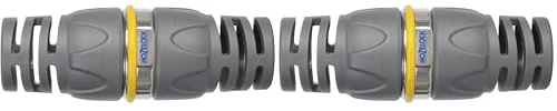 Hozelock 1/2, 21mm Pro Metal Hose Connector (Pack of 2)