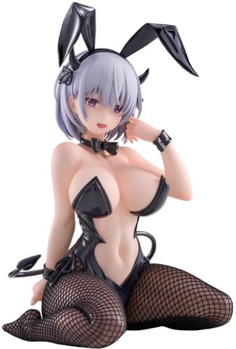 YLEAFUN Bunny Girl NONO Figur Skulptur 15cm Kniend Anime Illustration Girls Statue Desktop Dekoration Sammlerstücke Geschenk für Fans