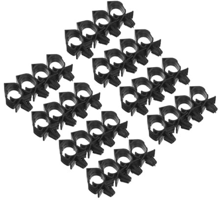 MUELODSIC Auto-kabelbinder-clips 50 Stück Schwarz Clips Für Auto-kabelhalterung