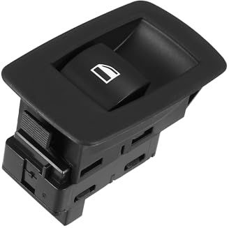 SWITCHRISE 61316945874 Eléctrico Elevalunas Interruptor Pasajero Lado Negro para BMW 335i X5 328i 2007 2008 2009 2010 2011 2012 2013 Parte del Vehículo