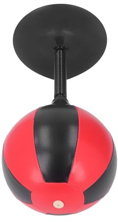 Sxhlseller Balle de Boxe de Bureau Portable, Anti-anxiété, Soulagement du Stress, Sac de Boxe de Bureau pour Hommes, Femmes, Enfants, Améliore la Concentration, Plastique Durable + PU