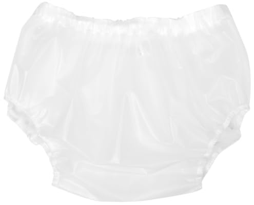 Holibanna Slip imperméable en TPU pour adultes, culotte de protection réutilisable pour incontinence, couvre-couches adaptés taille 66-100 cm, usage piscine