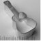 Sepp Krifka 021,040 Ausstechform Seep Krifka Gitarre, Größe 80 x 37 mm, Multi