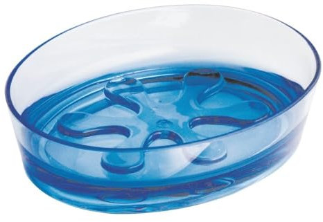 iDesign 55121EU Eva Soap Distributeur de Savon et Lotion Bleu 12 x 9,5 x 3 cm