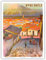 Peru – Arequipa Dorf, Südamerika – El Misti Vulkan (Putina) – Vintage Reise-Poster von F. C. Hannon 1950er Jahre – Master Art Print 22,9 x 30,5 cm