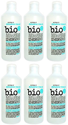 (6 PACK) - Bio-D - Dishwasher Rinse Aid | 750ml | 6 PACK BUNDLE