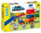 Wader 51520 - Play Tracks Railway Parkhaus und Eisenbahn, Set aus Schienen und Straße mit ca. 6,4 m Länge, inkl. 4 Fahrzeugen und 48 Stickern, ab 12 Monaten, ideal als Geschenk