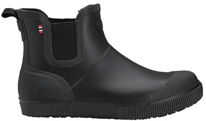 Viking Unisex Praise Warm Kurzschaft Gummistiefel, Schwarz, 38 EU