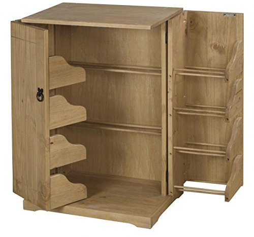 Corona DVD Rack, 510W x 330D x 790H, DVD Storage Unit, DVD Storage Cabinet, Living Room Furniture
