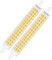 EXTRASTAR Ampoule LED R7s 118mm 8W équivalent à 64W, Lumière Blanc Chaud 3000K, 800LM avec Large Angle de Faisceau 360° Non-Dimmable, Lot de 2
