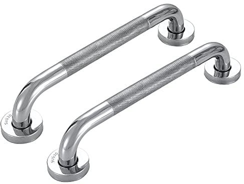 HONPHIER 2 STÜCKE Haltegriffe Dusche Haltegriff Edelstahl Rutschfest für Bad Badewanne Dusche, Wannengriff für Senioren und Kinder