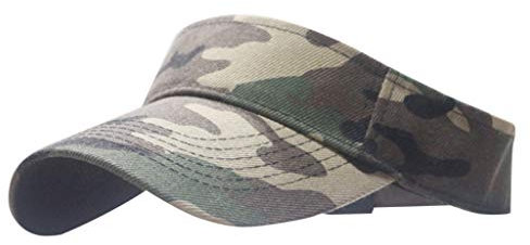 Sonnenschild Damen Visor Cap Camouflage Coole Running Trucker Cap Hip-Pop Sonnenschutz Basecap Sommer Retro Polocap Cappy Sportkappe Tenniscaps