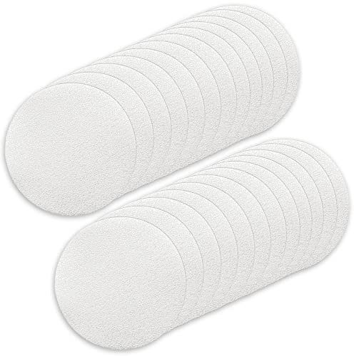 ECENCE Adesivi Antiscivolo Doccia & Vasca da Bagno, Set di 24 dischetti Adesivi per Piatto Doccia e Vasca da Bagno Trasparente autoadesivi Tappetino Antisdrucciolo