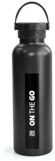 IRIS BARCELONA Bouteille thermos 750 ml noire sur le go
