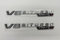 2 V8 BITURBO 4matic Emblem Aufkleber. für Mercedes Benz AMG GT S ML SL Klasse CLA GLA SLK SLS CLS W220 (Chrom)