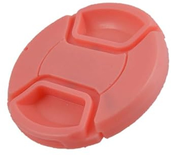 Objektivdeckel 82mm für alle Objektive & Kameras Deckel Lens Cap Kappe pink