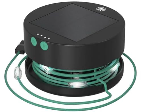 Niniang 1 pieza LED lámpara de camping cargador de teléfono gadgets al aire libre equipo de camping guirnaldas solares
