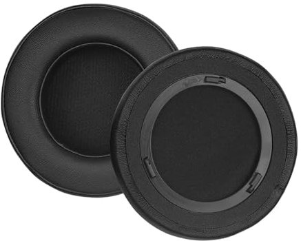 Enegg Ersatz-Ohrpolster für Corsair Virtuoso RGB Wireless XT SE Gaming-Kopfhörer, weiche Memory-Schaum-Ohrpolster, Ohrenschützer, Bezug, Protein-Leder-Ohrpolster, Reparaturteil