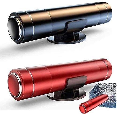 Zghhc 2 Set Auto Mini Sicherheit Hammer Sicherheitsgurt Cutter Notfall Glas Fenster Breaker Auto Rettung Katastrophe Flucht Lebensrettende Hammer Werkzeug