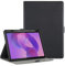 Derwere pour Lenovo Idea Tab Pro Coque avec Porte-Stylo,Magnétique Silicone Antichoc Étui Housse Tablette pour Lenovo Tab Pro 12.7 Pouces 2025 TB373FU,Noir