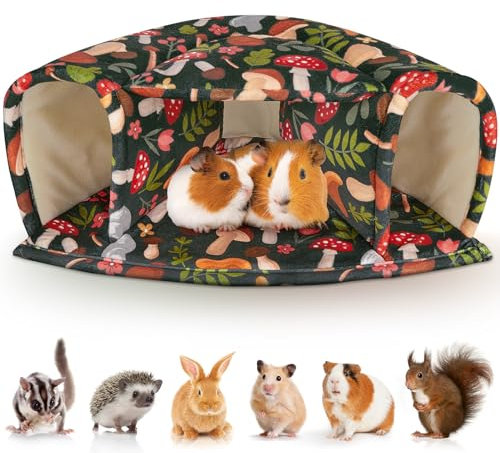 BeBeJoJo Meerschweinchen Bett, Meerschweinchen Versteck, Meerschweinchen Höhle Haus für Frettchen Igel Chinchilla
