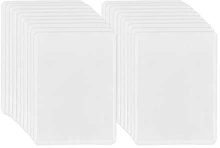 Top loaders Clear Hard Card 35pt Sleeves, 50Pcs Card Protectors Holders | 3 x 4 Rigid PVC Protectors for Sports Cards, Trading Cards, Photo Cards, Collectibles, Storage, Display, and Card Sorting